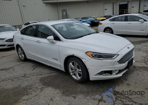 2018 Ford Fusion Se Hybrid z USA, uszkodzony, nr VIN 3FA6P0LU6JR118694